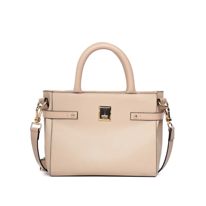 Bolsa Feminina Vizzano Napa Soft Strech Tote Pequena Bege - U