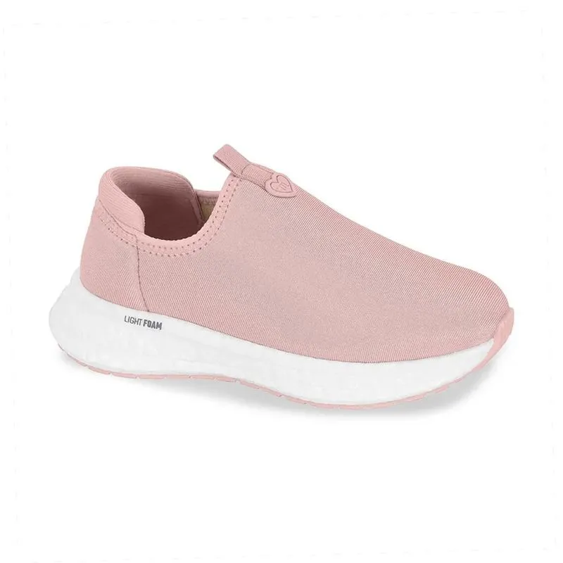 Tênis Casual Molekinha Infantil Menina Rosa 28