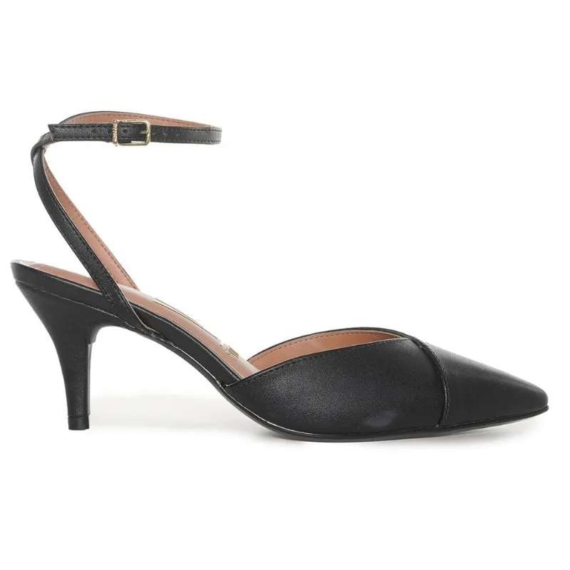 Sapato Scarpin Bico Fino Preto Vizzano Feminino TAMANHO 36