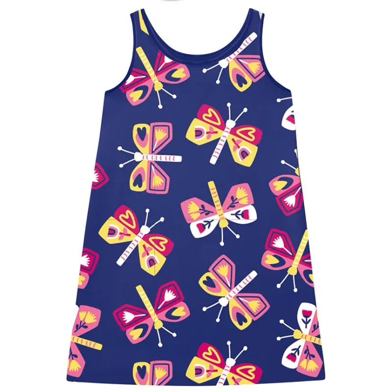 Vestido Menina Borboletas Kyly - AnaStore