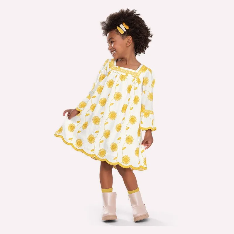 Vestido Infantil Menina em Viscose Nanai 6000397.0452.8