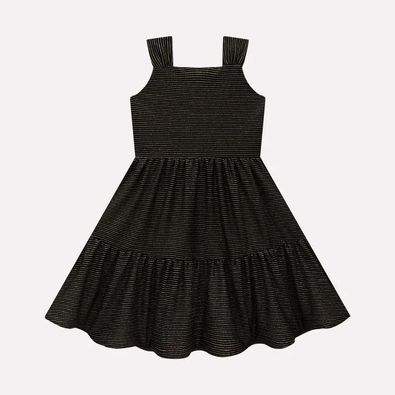 Vestido Infantil Menina Listras Kyly 1001410.9010.6