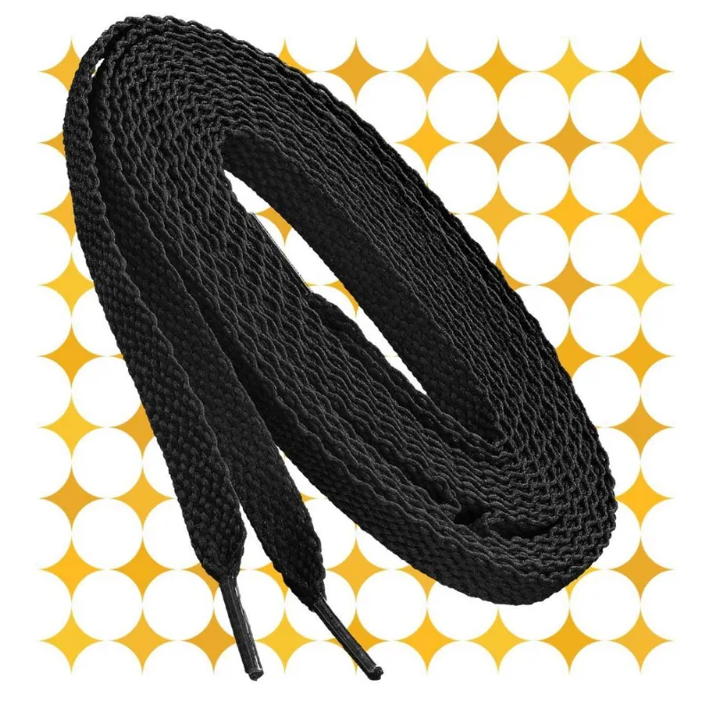 Cadarço Tradicional 120cm X 8mm Poliéster Flat