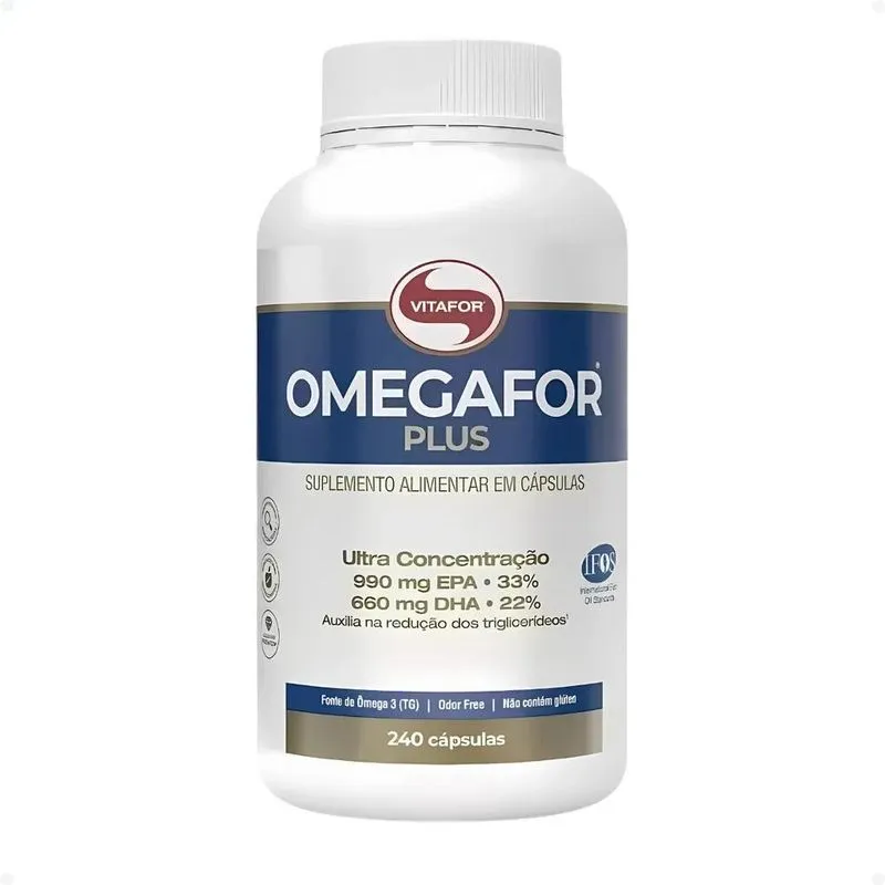 Omegafor Plus Ultra Concentrado Omega 3 240caps Vitafor Nfe