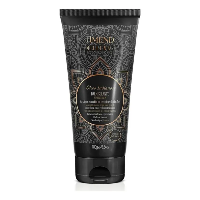2x Balm Selante Protetor Térmico Millenar Óleos Indianos Ame