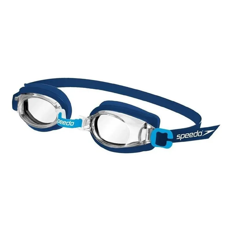 2x Óculos De Natação Infantil Mergulho Speedo Captain Jr Azu