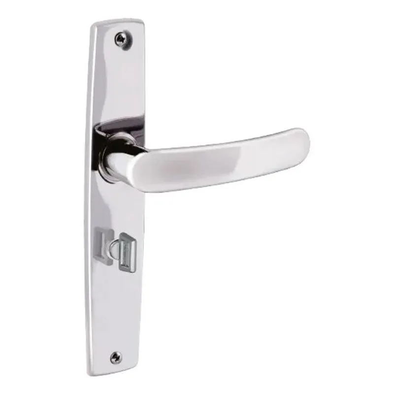 3x Fechadura Porta Banheiro Inox Polido Aliança 2800/41 Prem