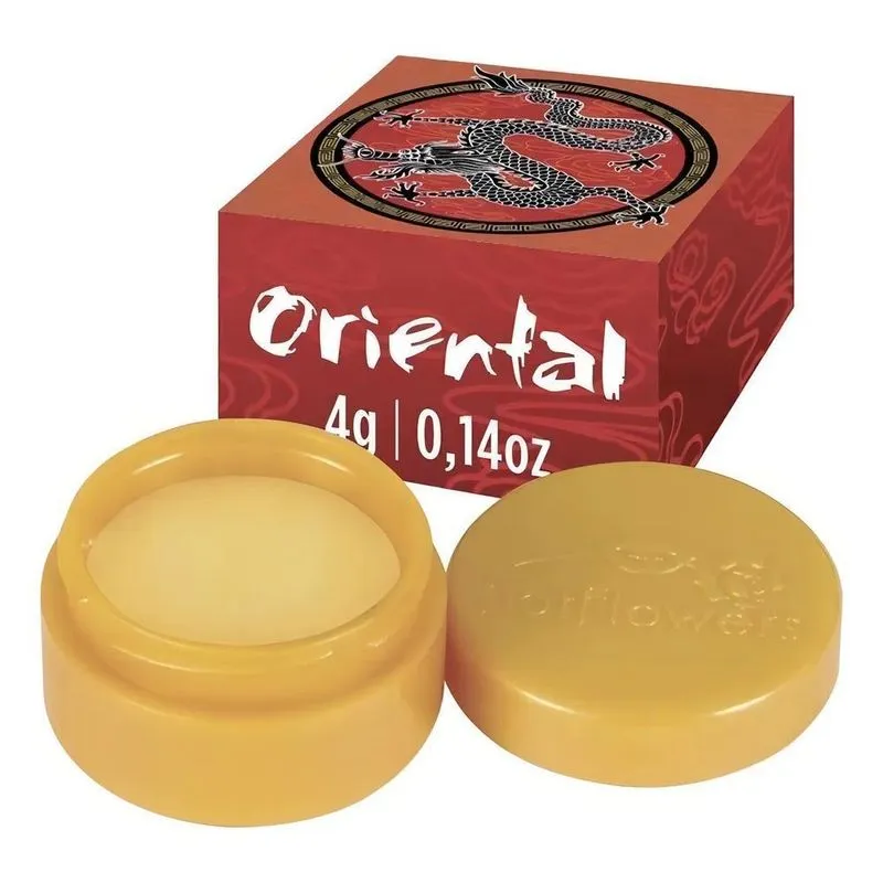5x Excitante Pomada Intima Oriental 4g Hot Flowers - Sexshop