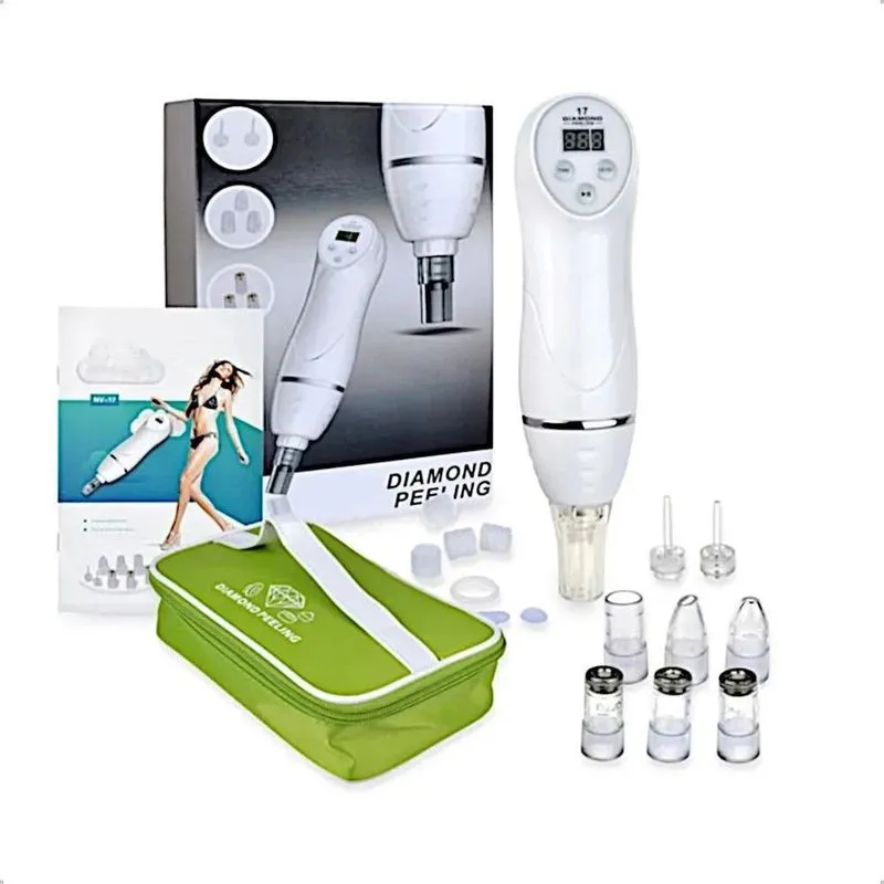 Peeling De Diamante Portatil A Vacuo Dermoabrasão Bivolt