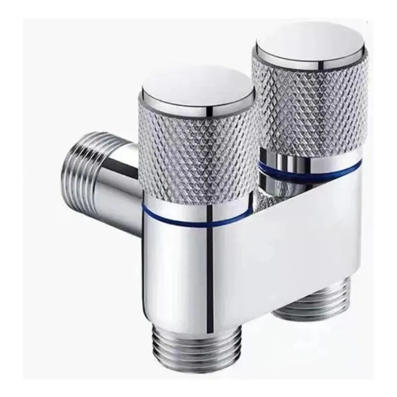 Torneira Registro Duplo Valvula Saida1/2 Inox Ducha Maquina
