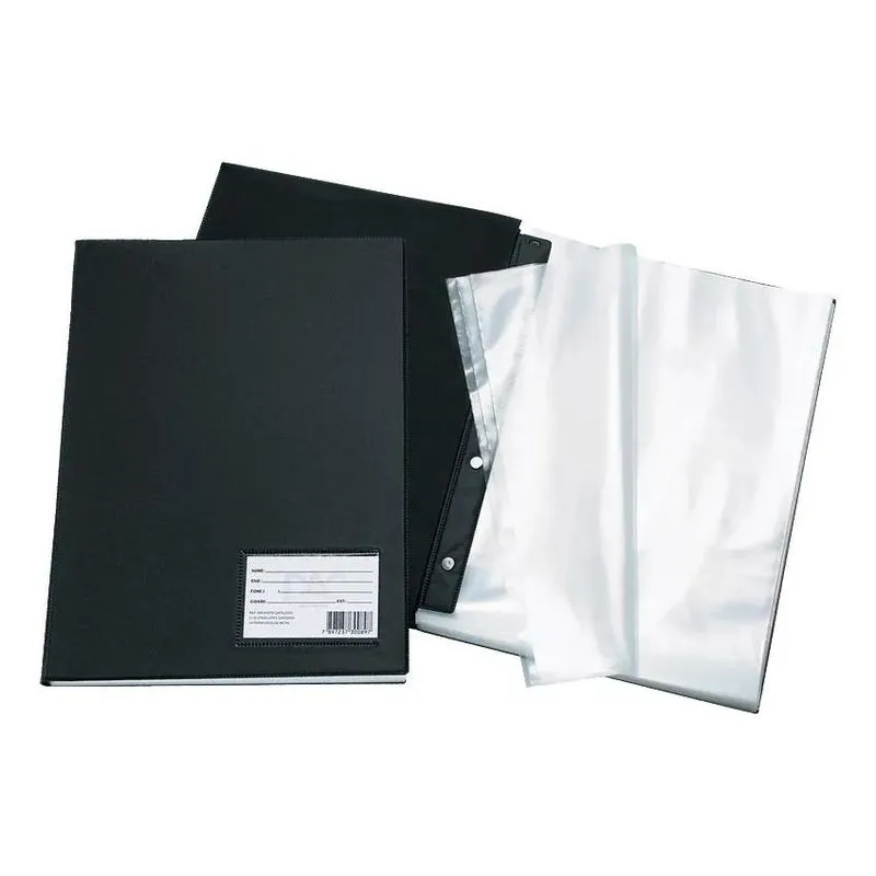 Pasta Catálogo Organizadora Tradicional Dac A4 100 Plásticos
