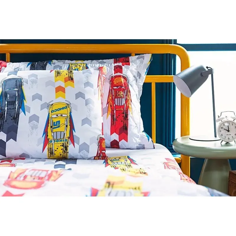 Porta Travesseiro Infantil Disney Matelado Mic Carros Race