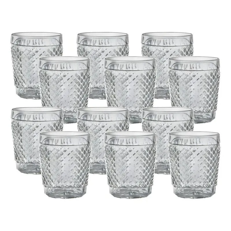 2x Kit 12 Copo Aperitivo Barroco 100 Ml Copos Bico De Jaca C