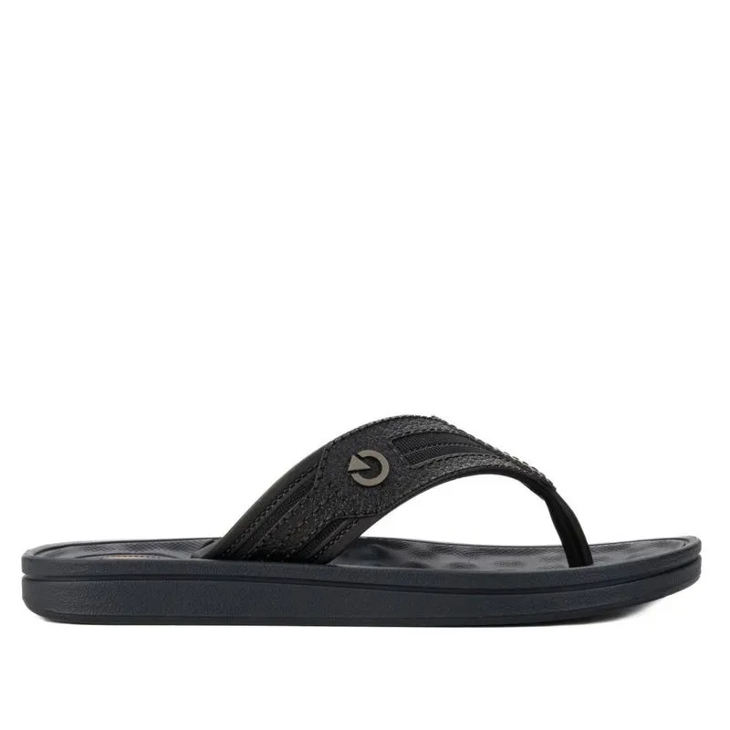 Chinelo Infantil Cartago Kids Alabama 11858 Azul/Preto/Amarelo 35/36