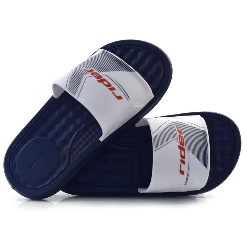 Chinelo Slide Infantil Rider Step do 29 ao 33 Branco 12223 34