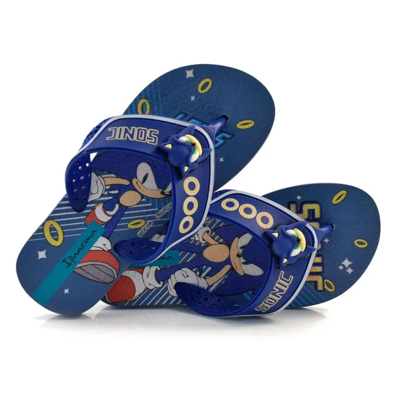Chinelo Infantil Ipanema Sonic Game Azul 26958 31/32