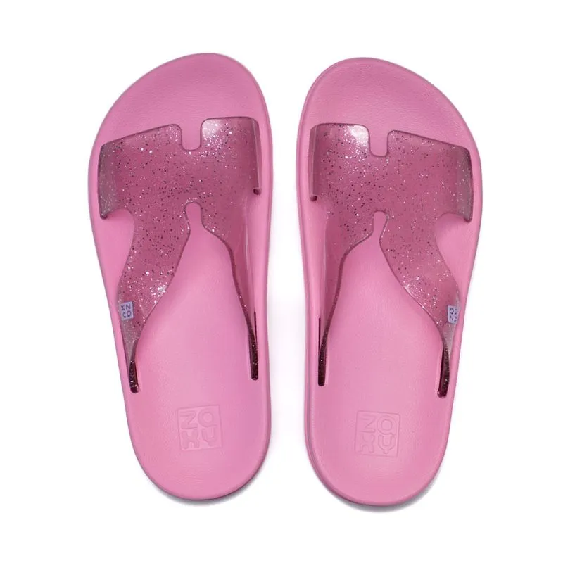 Chinelo Slide Infantil Zaxy Daily Rosa - 28
