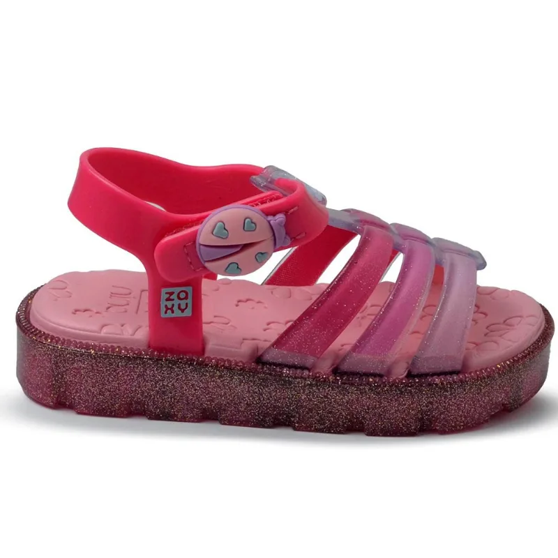 Sandália Infantil Zaxynina Feminina Joaninha 24 19061 BF748 ROSA DALIA 23/24