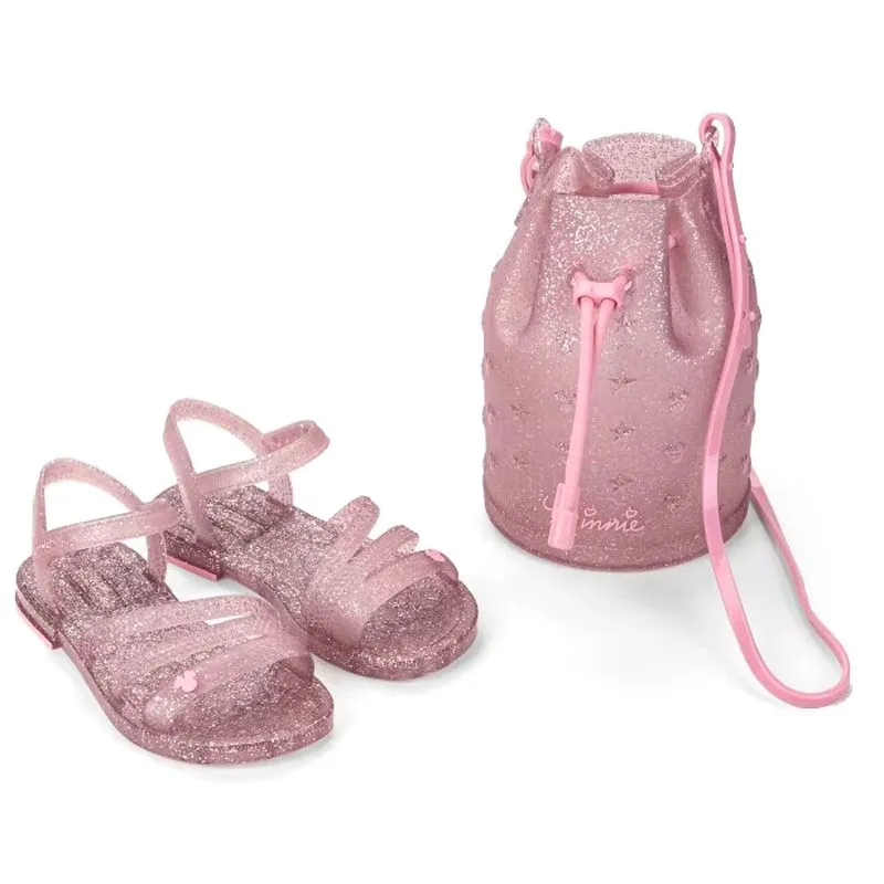 Sandália Infantil Grendene Disney Minnie Style do 23 ao 33 Rosa 23070 25