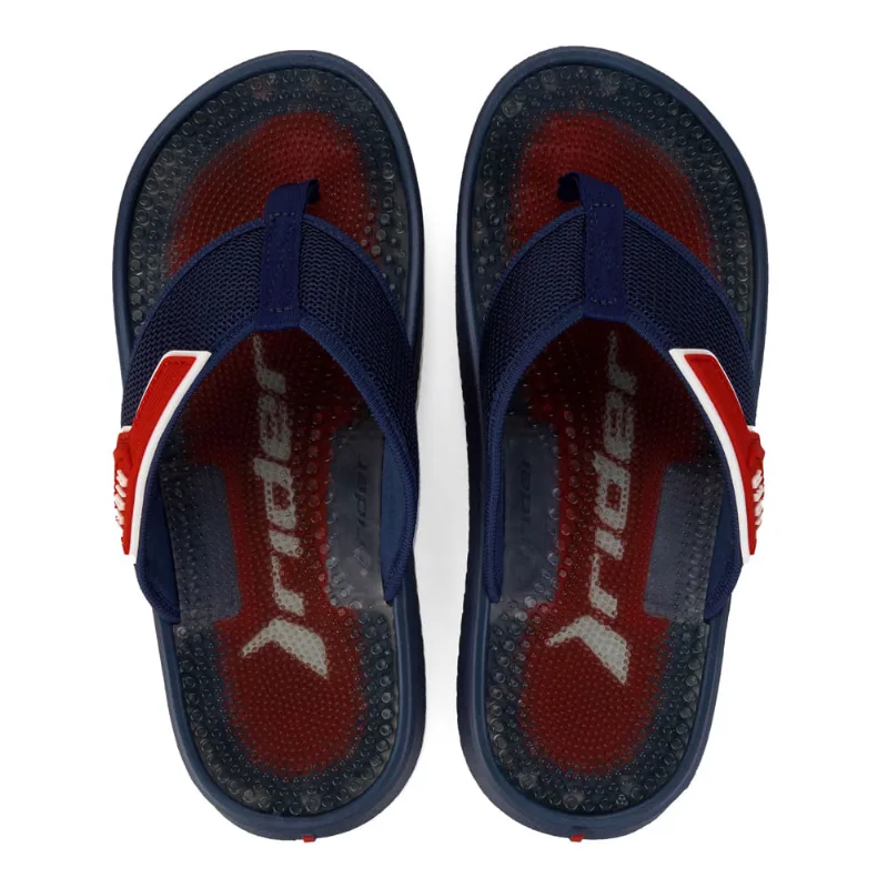 Chinelo Masculino Rider Infinity Max II Azul/vermelho - 43
