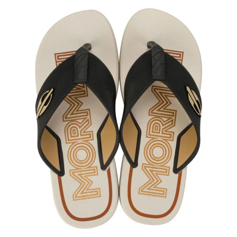 Chinelo Mormaii wave ii dedo ad Bege-preto 39-40
