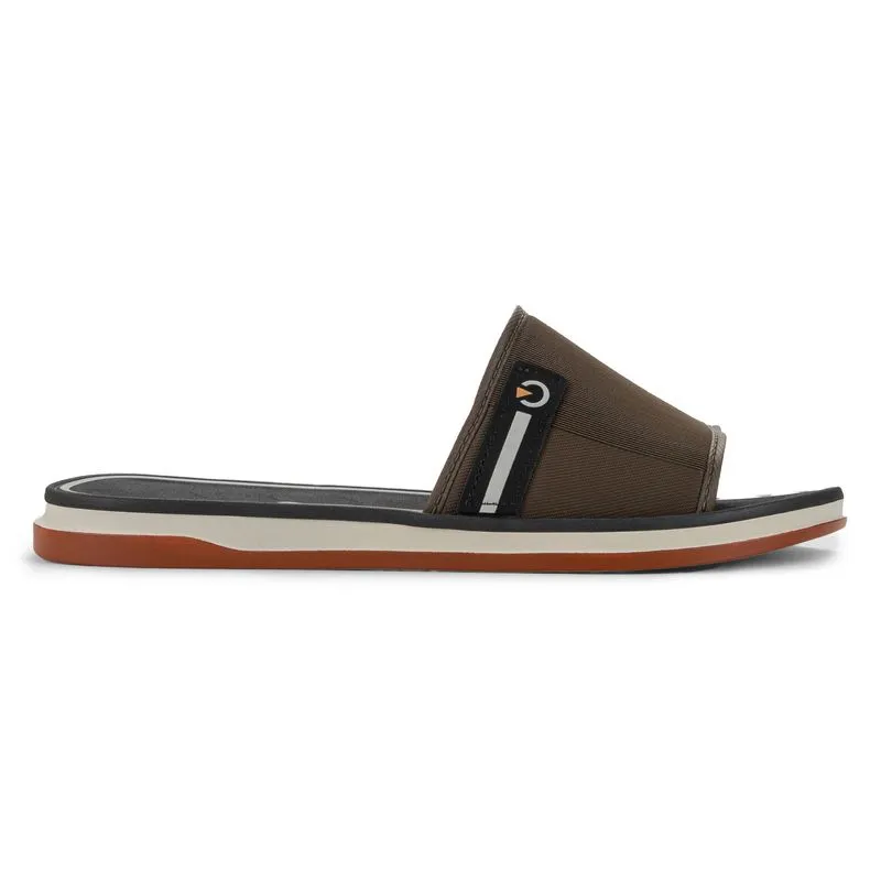 Chinelo Slide Cartago Marrom Masculino 45