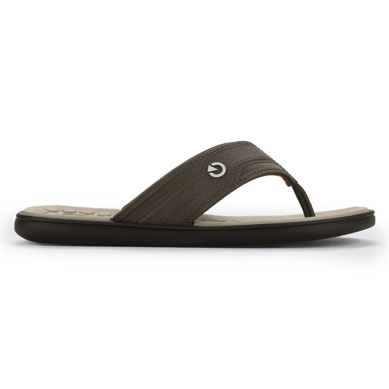 Chinelo Cartago Casual Marrom Masculino 37