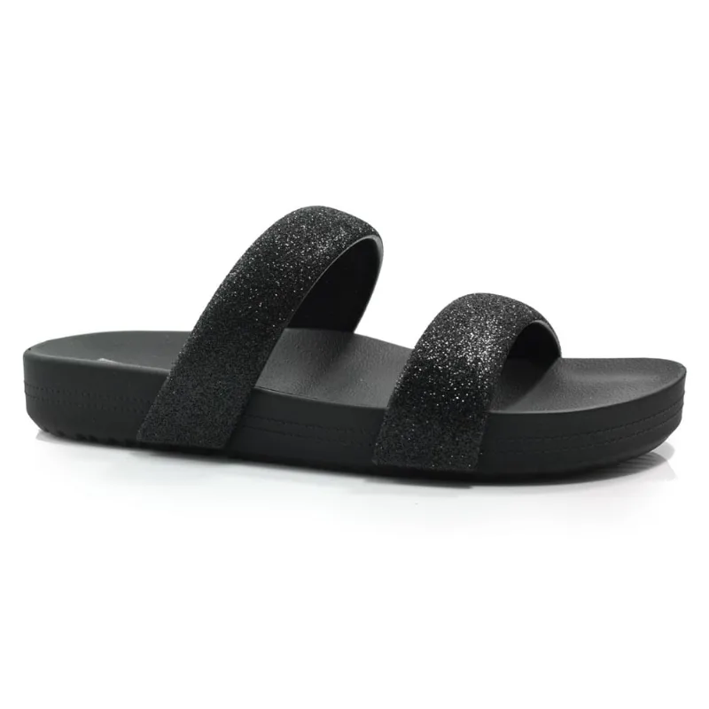 Sandália Flat Feminina Zaxy Bestie Preto 19206 38