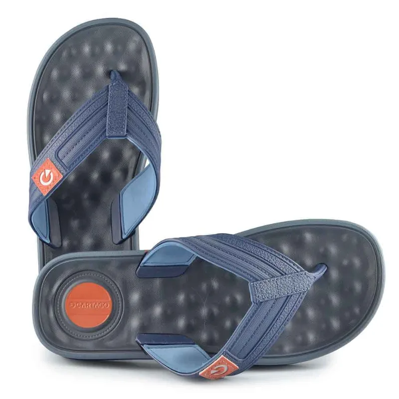 Chinelo Cartago Masculino Alabama 25 11859 BI908 AZUL/AZL/TELHA 41