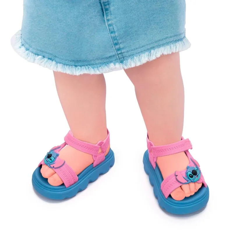 Sandália Grendene Kids Stitch Disney Easy Infantil Rosa AZUL/ROSA - 25