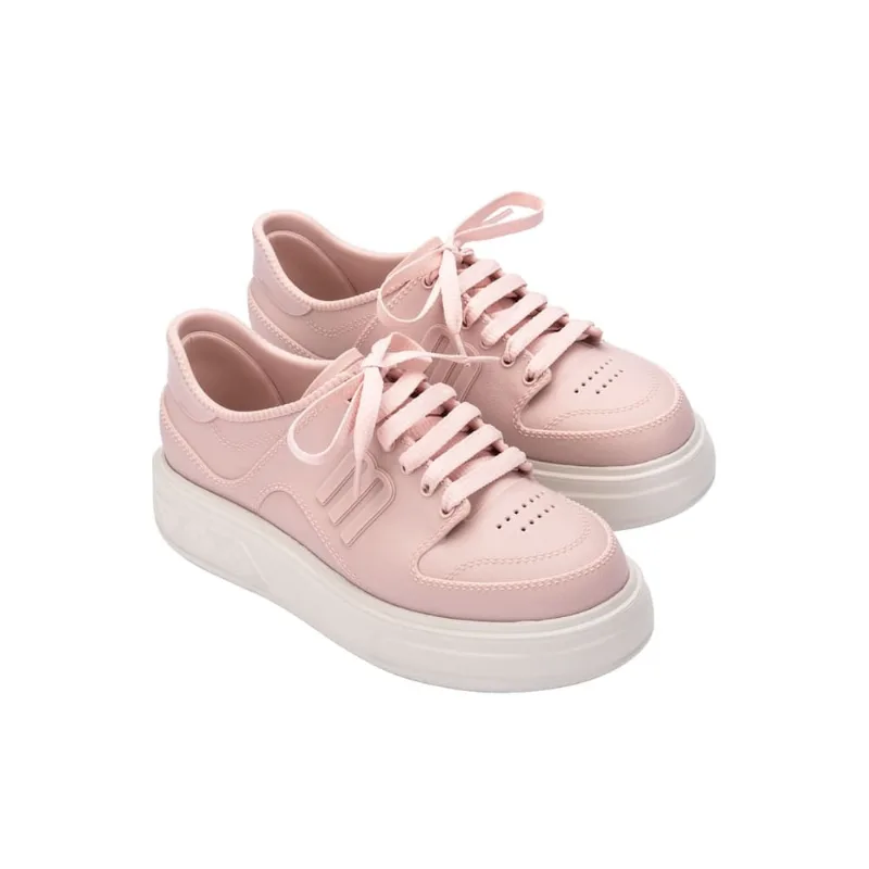 Zapatillas Para Mujer Melissa Bold Sneaker Ad Beige/Rosa Talla 38