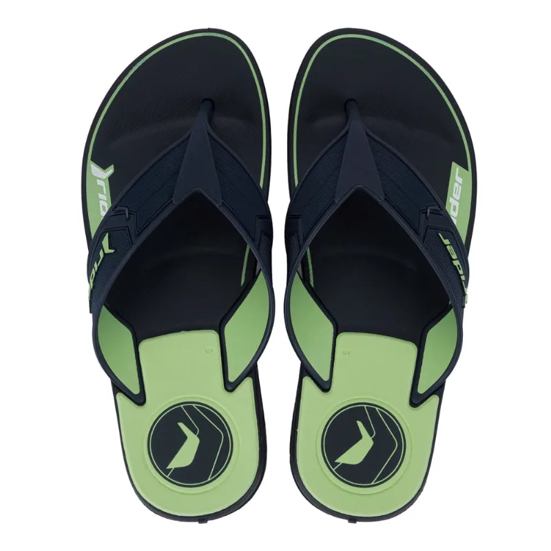 Chinelo Masculino Rider Start III Tiras Largas Marinho Verde - 42 - RIDER