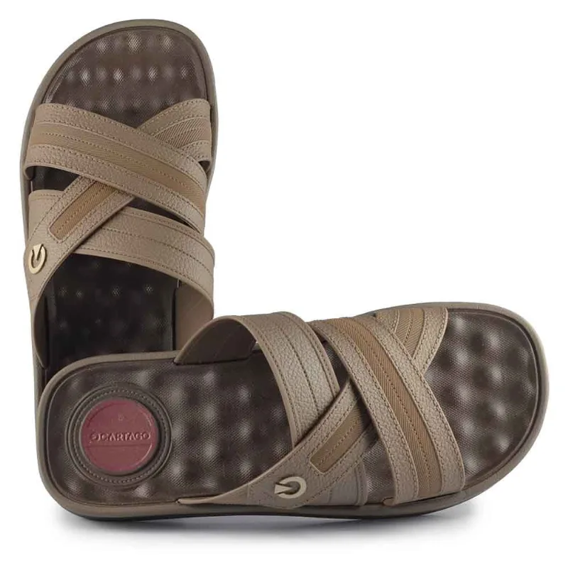 Chinelo Cartago Masculino Alabama 12203 BK518 MARROM/BORDO 40
