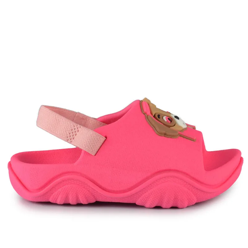 Chinelo Slide Grendene Unissex Patrulha Canina 25 Bold 23258 BN529 ROSA ESCURO 20
