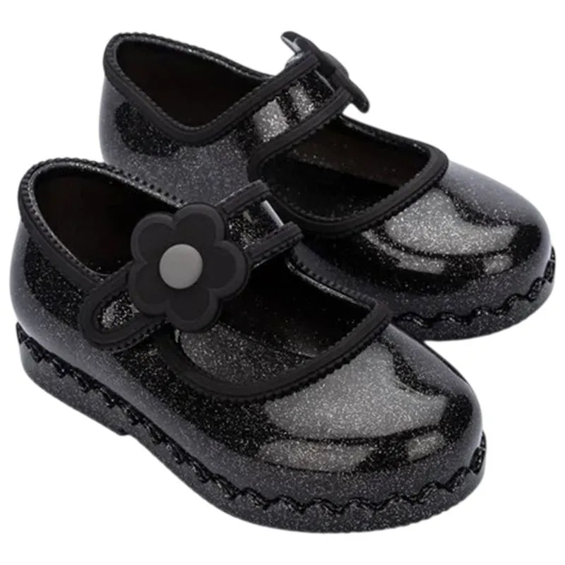 Mini Melissa Hip Ballerina Baby 36261 PRETO/GLITTER 19