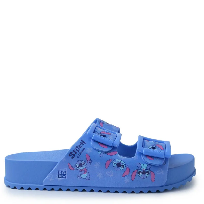 Sandália Papete Zaxy Feminina Disney 19149 BN721-AZUL HORTENCIA 39/40