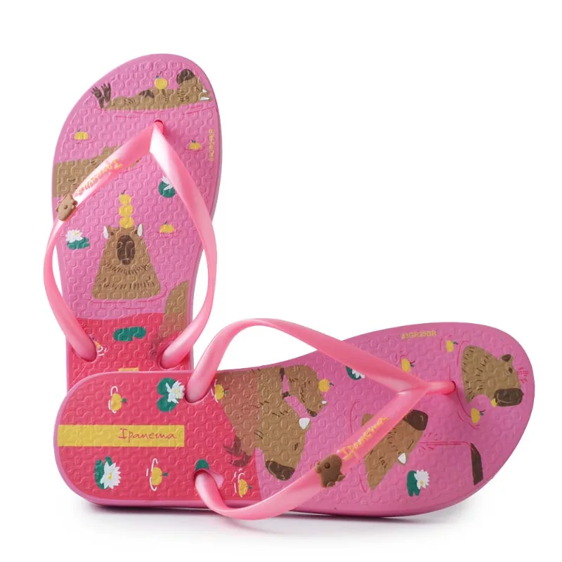 Chinelo Infantil Ipanema Feminino 26 Hype 27388 BN769 ROSA/PEROLADO 25/26