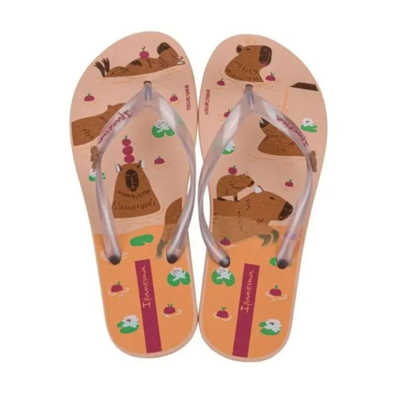 Chinelo Ipanema Hipe Capivara Infantil 25/26 IPANEMA HIPE CAPIVARA INF 25/26 BGE/PER