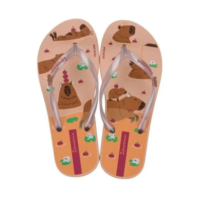 Chinelo Ipanema Hipe Capivara Infantil 27/28 IPANEMA HIPE CAPIVARA INF 27/28 BGE/PER