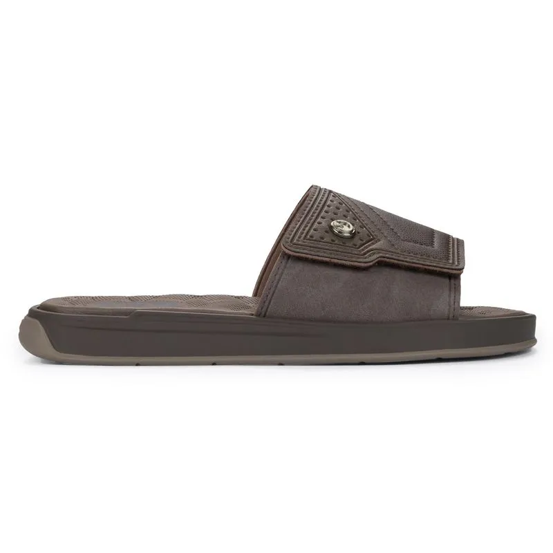 Chinelo Casual Cartago Nápoles Marrom Masculino 42