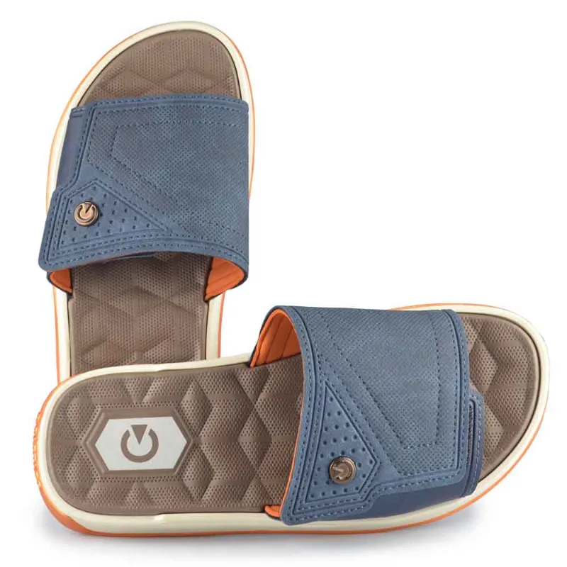 Chinelo Cartago Masculino Napoles 25 12410 BM108 BEGE/MARROM/AZ 40