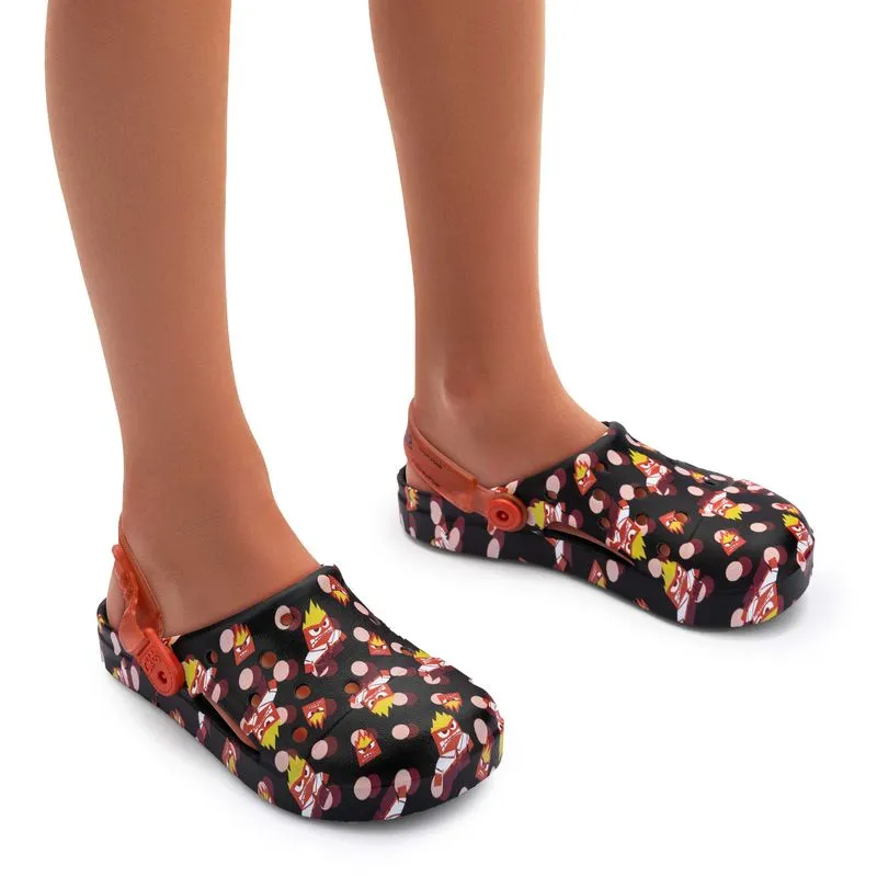 Babuche Grendene Casual Preto Infantil 30