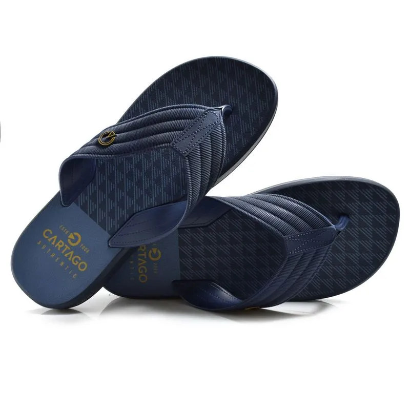 Chinelo Masculino Cartago Montreal Azul 11729 JUN/24 37/38