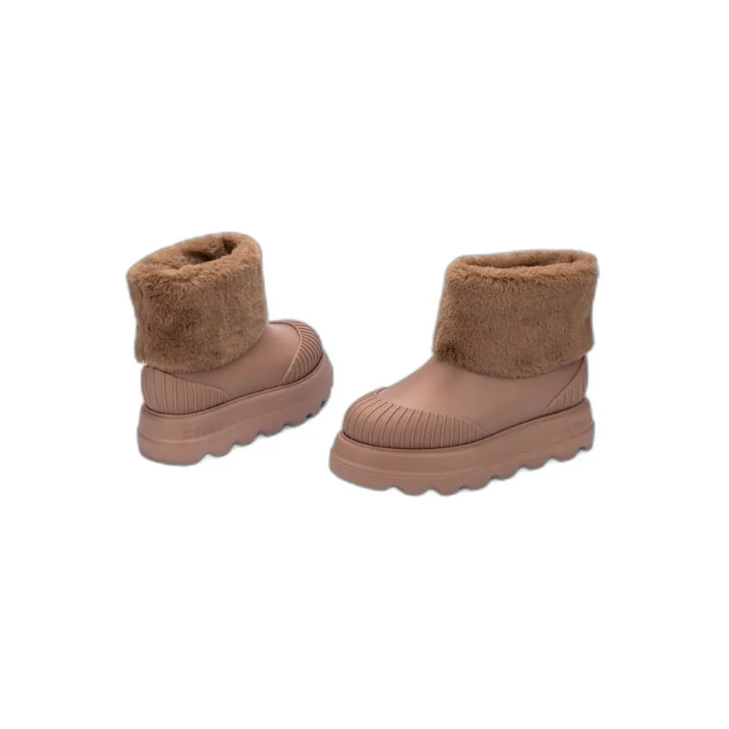 Botin Para Mujer Melissa Warm Boot Ad Marron Talla 35