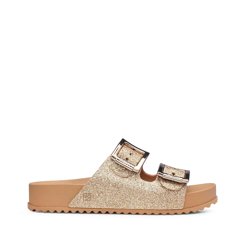 Chinelo Praia Mulher Dourado 40