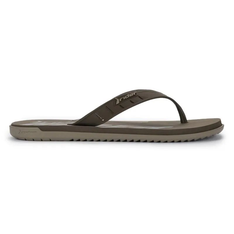 Chinelo Masculino Rider Casual Marrom 43