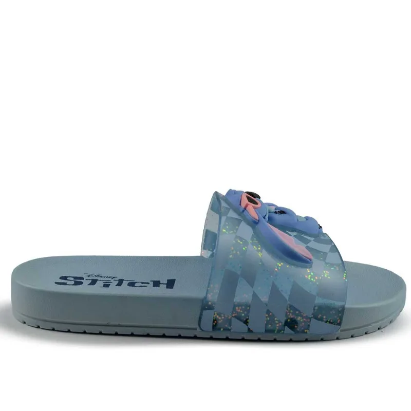 Chinelo Infantil Grendene Feminino Disney Mania 25 23285 BQ398 AZUL CLARO/AZL 26/27