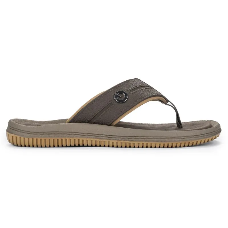 Chinelo Masculino Cartago Casual Bege 41
