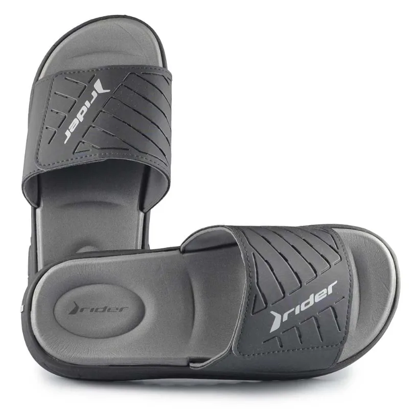 Chinelo Rider Masculino R Soft 25 12529 BR934 PTO/PTO/CZA 45