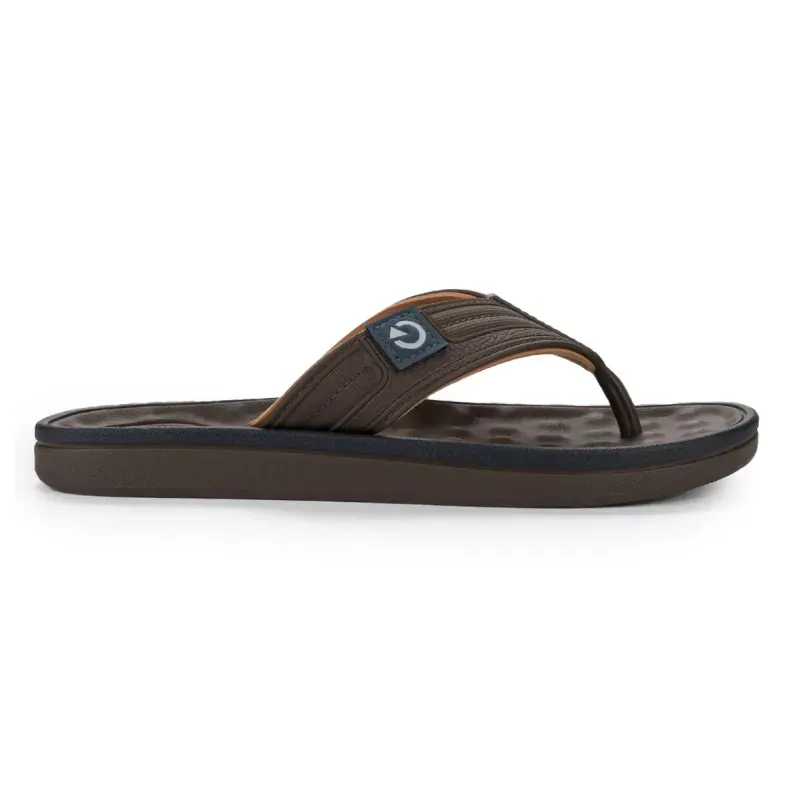 Chinelo Casual Cartago Alabama Masculino Marrom 39